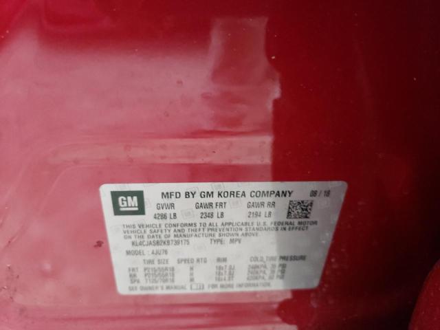 Photo 10 from auction – 2019 BUICK ENCORE PRE with VIN KL4CJASB2KB739175