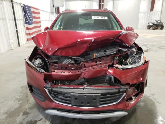 Photo 9 from auction – 2020 CHEVROLET TRAX 1LT with VIN 3GNCJPSB1LL261749