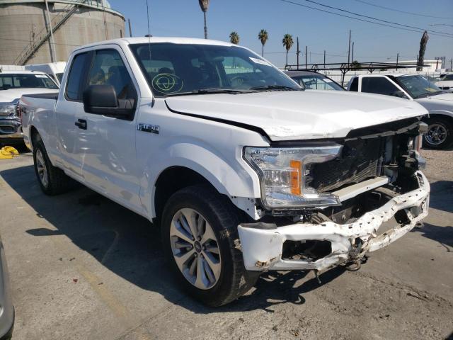 FORD F150 SUPER 2018 with VIN 1FTEX1EP1JKD81103 - Photo from auction