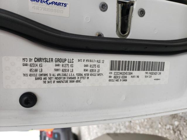 Photo 10 from auction – 2013 CHRYSLER 300 with VIN 2C3CCAAG3DH515604