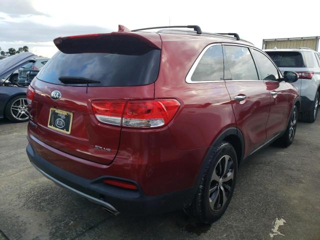 Photo 4 from auction – 2017 KIA SORENTO EX with VIN 5XYPH4A58HG249368