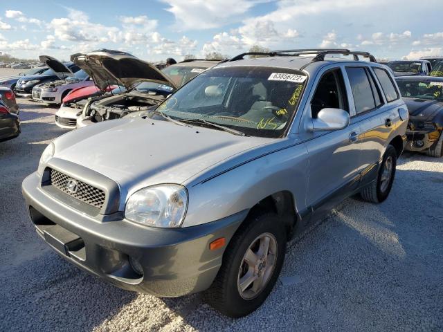 Photo 2 from auction – 2004 HYUNDAI SANTA FE G with VIN KM8SC13D44U726703