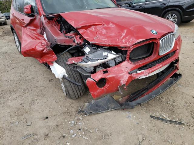 Photo 9 from auction – 2016 BMW X3 with VIN 5UXWX7C52G0S15961
