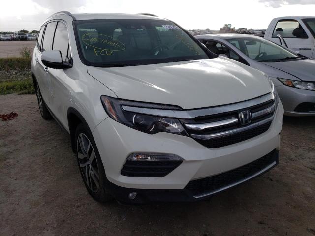 HONDA PILOT ELIT 2018 with VIN 5FNYF6H08JB023490 - Photo from auction