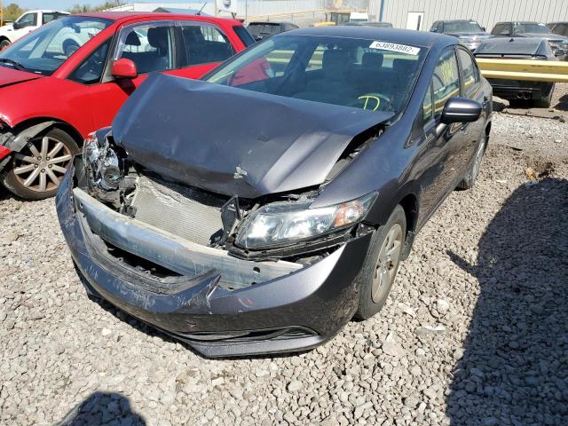 Photo 2 from auction – 2015 HONDA CIVIC LX with VIN 19XFB2F58FE027546