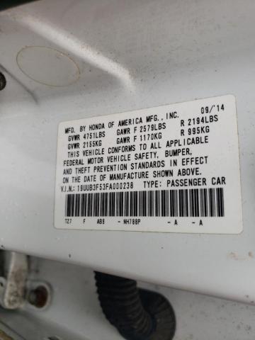 Photo 10 from auction – 2015 ACURA TLX TECH with VIN 19UUB3F53FA000238