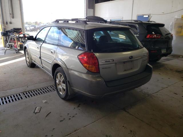 Photo 3 from auction – 2005 SUBARU LEGACY OUT with VIN 4S4BP62C857336018