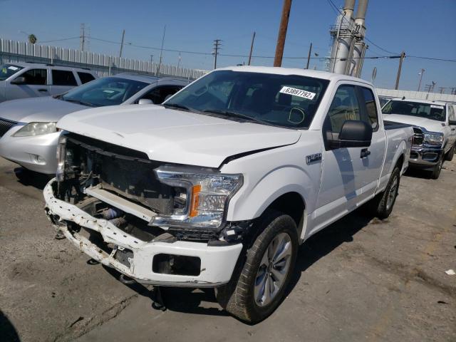 Photo 2 from auction – 2018 FORD F150 SUPER with VIN 1FTEX1EP1JKD81103