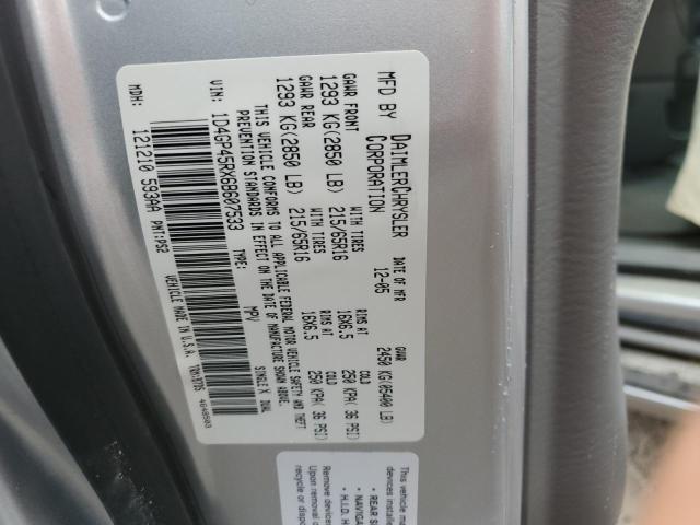 Photo 10 from auction – 2006 DODGE CARAVAN SX with VIN 1D4GP45RX6B607533