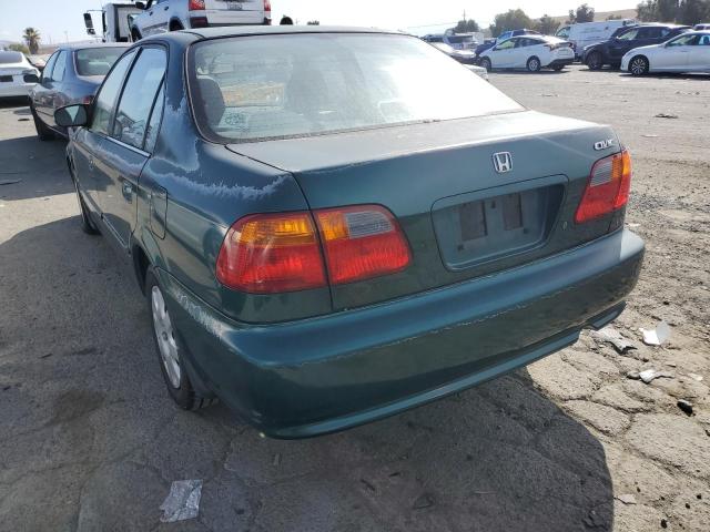 Photo 3 from auction – 2000 HONDA CIVIC BASE with VIN 2HGEJ6614YH565866