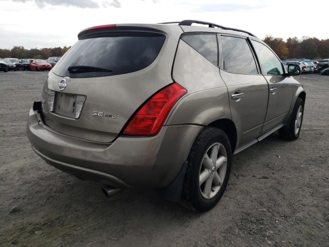 Photo 4 from auction – 2004 NISSAN MURANO SL with VIN JN8AZ08W34W334923