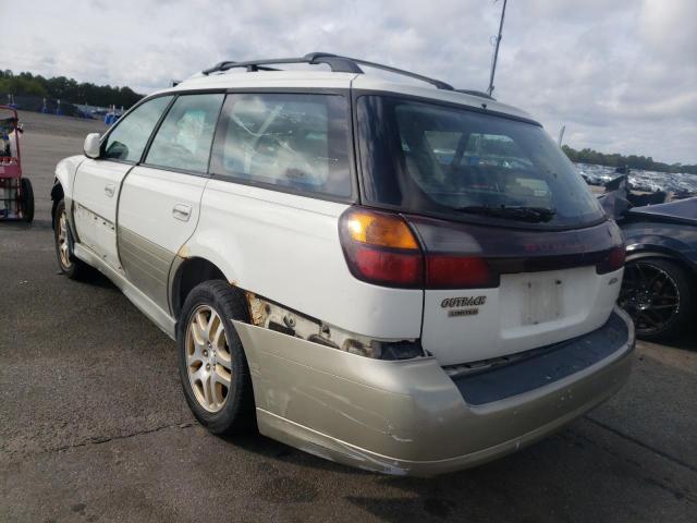 Photo 3 from auction – 2000 SUBARU LEGACY OUT with VIN 4S3BH6863Y7657858