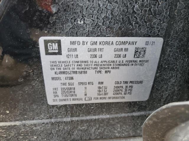 Photo 10 from auction – 2021 BUICK ENCORE GX with VIN KL4MMDS27MB168184