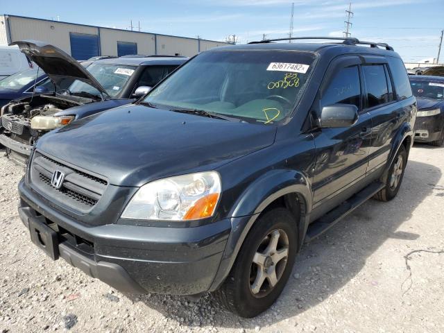 Photo 2 from auction – 2005 HONDA PILOT EXL with VIN 5FNYF18685B007268
