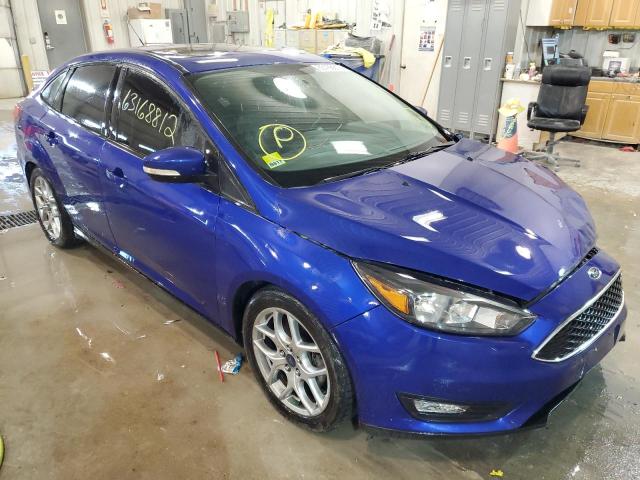 FORD FOCUS SE 2015 with VIN 1FADP3F29FL339618 - Photo from auction