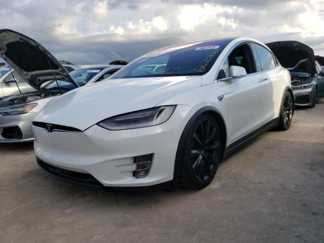 Photo 2 from auction – 2020 TESLA MODEL X with VIN 5YJXCBE28LF219855