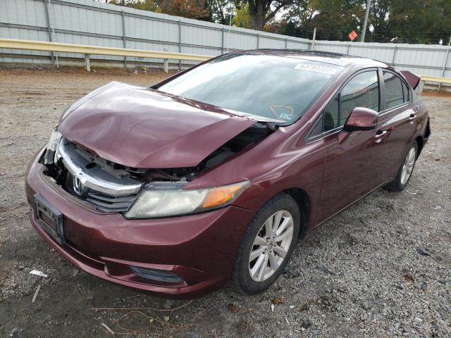 Photo 2 from auction – 2012 HONDA CIVIC EXL with VIN 2HGFB2F9XCH567341