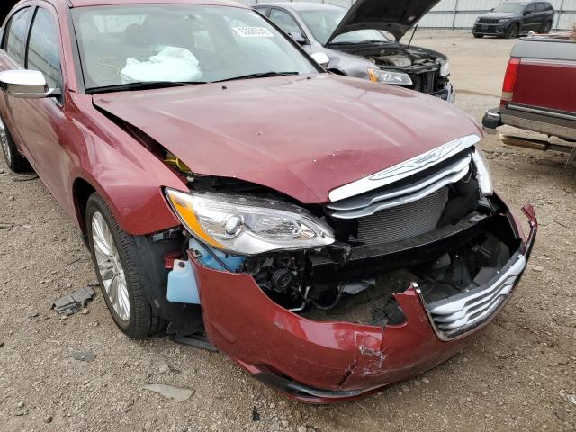 Photo 9 from auction – 2012 CHRYSLER 200 LIMITE with VIN 1C3CCBCG7CN120365