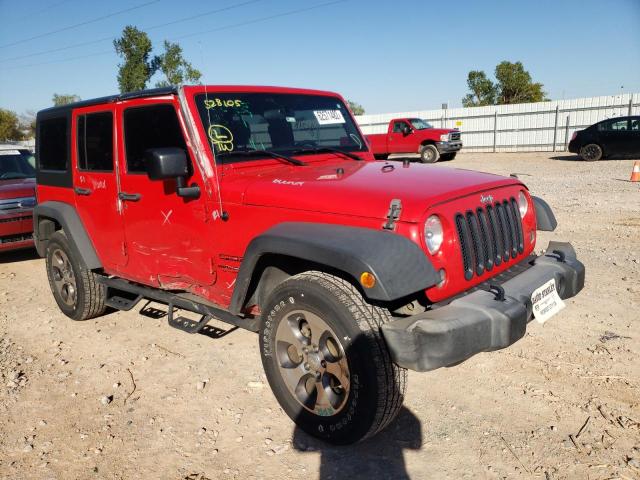 Photo 1 from auction – 2017 JEEP WRANGLER U with VIN 1C4BJWDG8HL528105