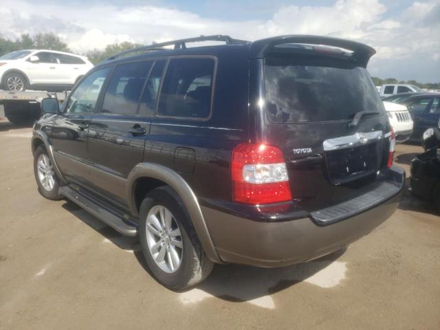 Photo 3 from auction – 2006 TOYOTA HIGHLANDER with VIN JTEDW21A160001312