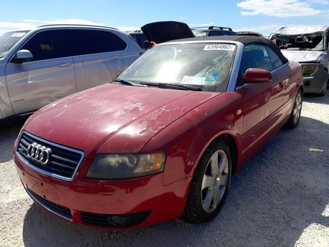 Photo 2 from auction – 2005 AUDI A4 QUATTRO with VIN WAUDT48H25K008166