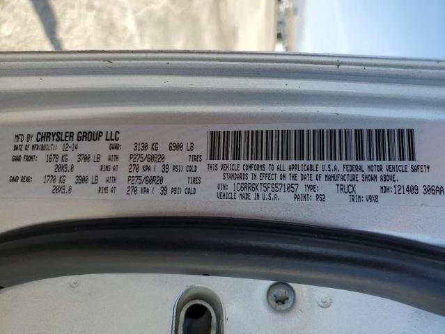 Photo 10 from auction – 2015 RAM 1500 ST with VIN 1C6RR6KT5FS571057