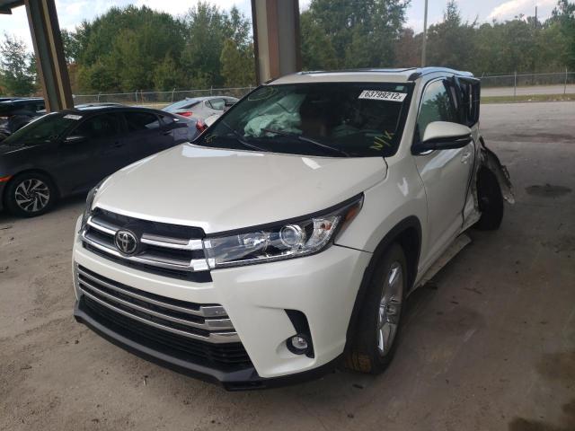Photo 2 from auction – 2019 TOYOTA HIGHLANDER with VIN 5TDYZRFH9KS334747