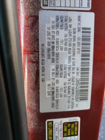 Photo 10 from auction – 2007 MAZDA CX-7 with VIN JM3ER293970150467