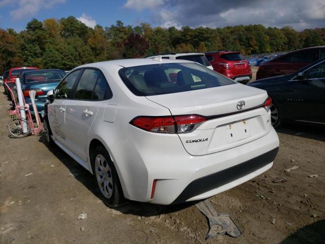 Photo 3 from auction – 2021 TOYOTA COROLLA LE with VIN JTDEPMAE9MJ187662