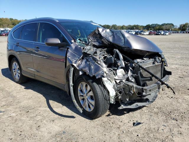 HONDA CR-V EXL 2013 with VIN 5J6RM3H76DL032156 - Photo from auction
