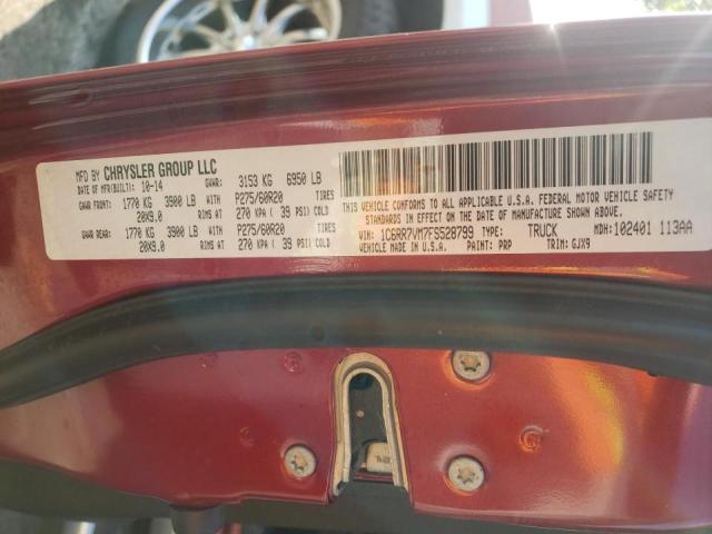 Photo 10 from auction – 2015 RAM 1500 LARAM with VIN 1C6RR7VM7FS528799