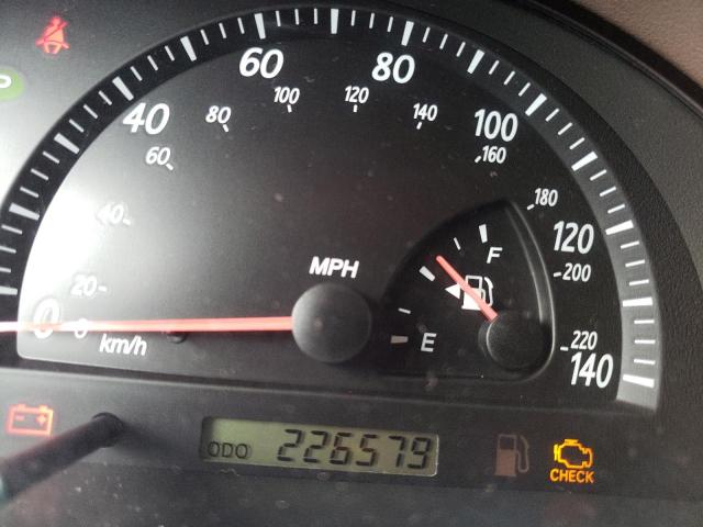 Photo 8 from auction – 2002 TOYOTA CAMRY LE with VIN 4T1BF30K82U522330