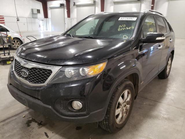 Photo 2 from auction – 2013 KIA SORENTO LX with VIN 5XYKTDA61DG398944