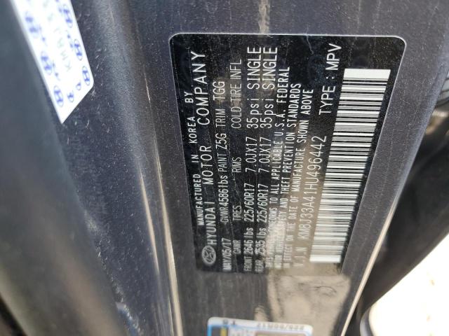 Photo 10 from auction – 2017 HYUNDAI TUCSON LIM with VIN KM8J33A41HU496442