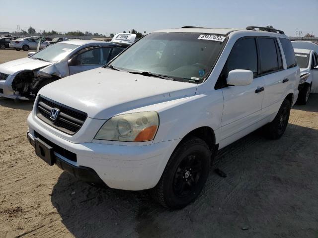 Photo 2 from auction – 2005 HONDA PILOT EXL with VIN 2HKYF186X5H504999
