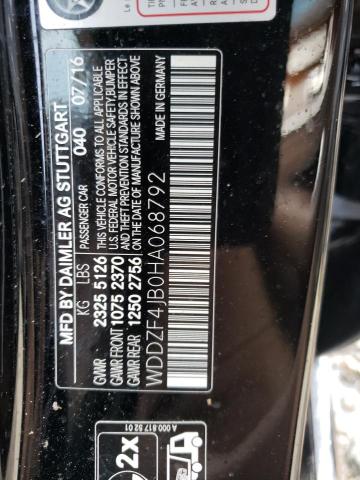 Photo 10 from auction – 2017 MERCEDES-BENZ E 300 with VIN WDDZF4JB0HA068792
