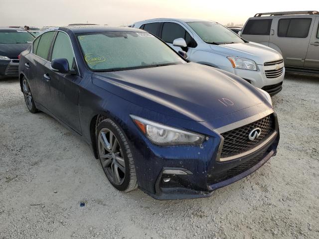 INFINITI Q50 SENSOR 2021 with VIN JN1EV7CP9MM706703 - Photo from auction