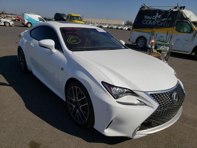 LEXUS RC 350 2015 with VIN JTHHE5BC1F5006926 - Photo from auction