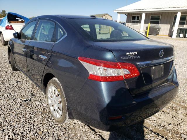 Photo 3 from auction – 2015 NISSAN SENTRA S with VIN 3N1AB7AP2FY304385