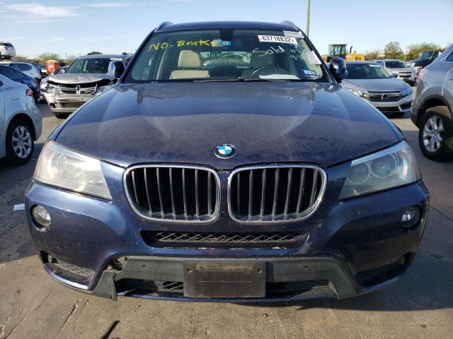 Photo 7 from auction – 2013 BMW X3 XDRIVE2 with VIN 5UXWX9C50D0A14358