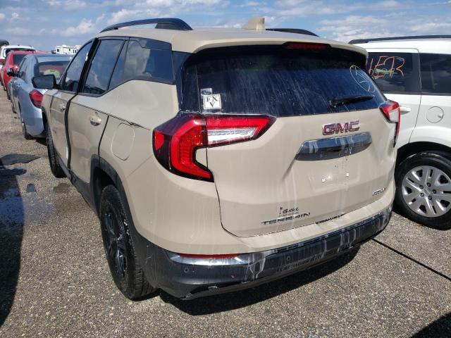 Photo 3 from auction – 2022 GMC TERRAIN AT with VIN 3GKALYEV8NL161399