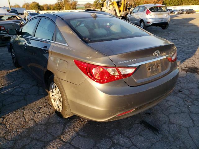 Photo 3 from auction – 2013 HYUNDAI SONATA GLS with VIN 5NPEB4AC9DH568031