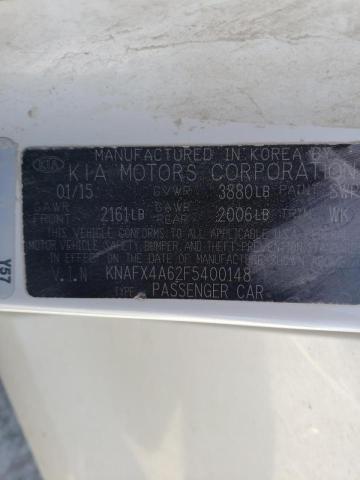 Photo 10 from auction – 2015 KIA FORTE LX with VIN KNAFX4A62F5400148