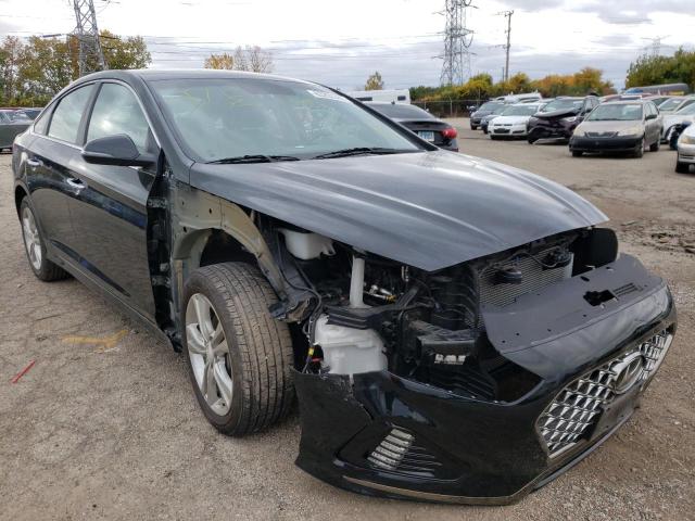 HYUNDAI SONATA LIM 2019 with VIN 5NPE34AF1KH785870 - Photo from auction