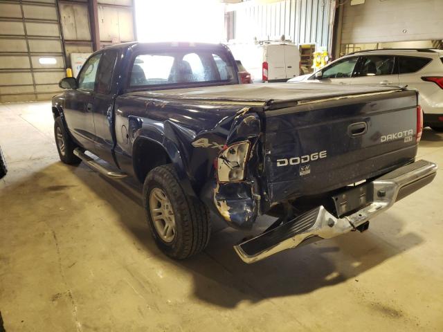 Photo 3 from auction – 2004 DODGE DAKOTA SLT with VIN 1D7HG42N14S520576