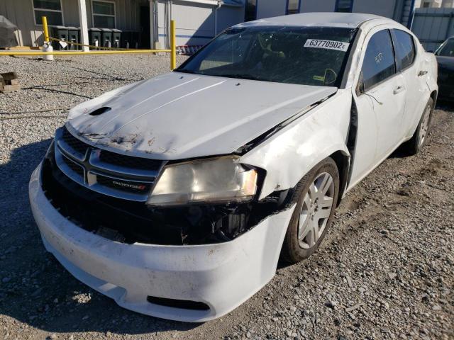 Photo 2 from auction – 2012 DODGE AVENGER SE with VIN 1C3CDZAB5CN204634