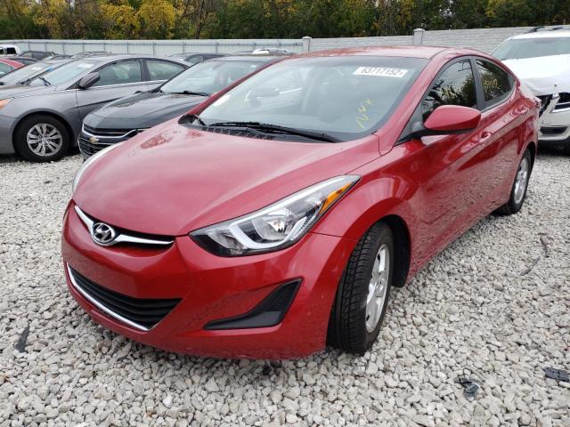 Photo 2 from auction – 2014 HYUNDAI ELANTRA SE with VIN KMHDH4AE7EU167883