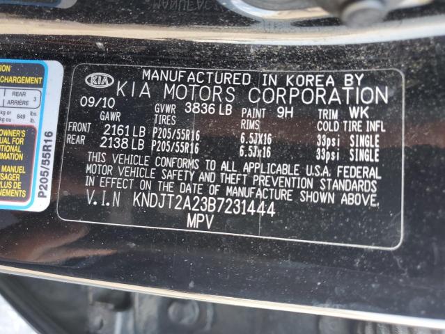 Photo 10 from auction – 2011 KIA SOUL + with VIN KNDJT2A23B7231444