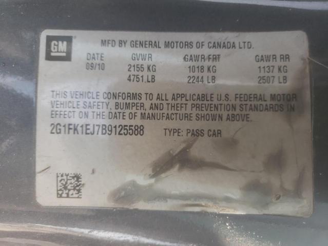 Photo 10 from auction – 2011 CHEVROLET CAMARO 2SS with VIN 2G1FK1EJ7B9125588