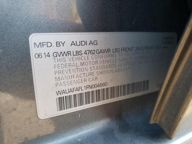 Photo 10 from auction – 2015 AUDI A4 with VIN WAUAFAFL1FN004660